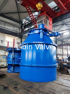 Valva de cone fixo de ferro dúctil / válvula de desvio de turbina Tamanho DN100 - DN2400